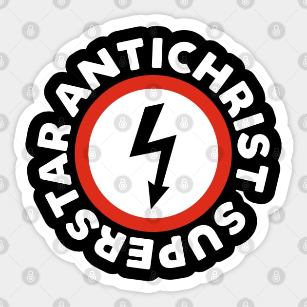 ANTICHRIST SUPERSTAR Sticker by artslaves